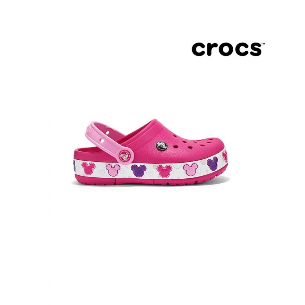 

Crocs Детские Веселые Лаборатории Микки Маус Светящиеся Сабо Розовые 204994 6x0 C6 130