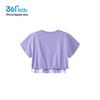 361° Girls' Layered Short Sleeve Two-Piece Set