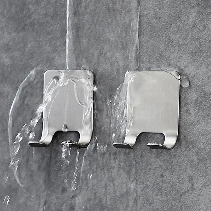 1Pc Razor Holder 304 Stainless Steel Men Shaving Shaver Razor Stand Shelf Shaving Razor Storage Rack Bathroom Hook Organizer