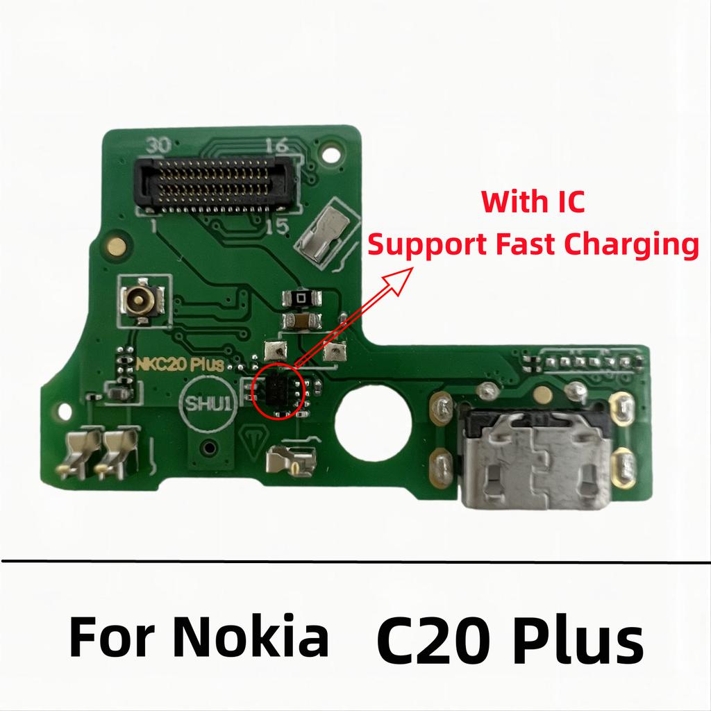USB Charger Dock Connector Board Charging Port Flex Cable For Nokia G11 G21 G22 G10 G20 G30 G50 G60 C20 C21 Plus C30 X20