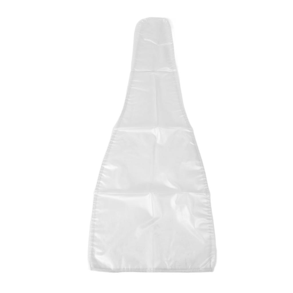 Guitar Dust Cover Transparent Waterproofing PVC Electric Guitar Cover Protective Storage Bag for Home Outdoor Travel