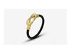 European-American Style Magnetic Oval Buckle Bracelet: PU Rope, Titanium Steel, 18k Gold, Handcrafted Jewelry Bangle Z218.