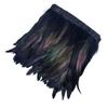 1 Meter Natural Large Feather Trim for Down Jackets, Shawls and Party Decorations