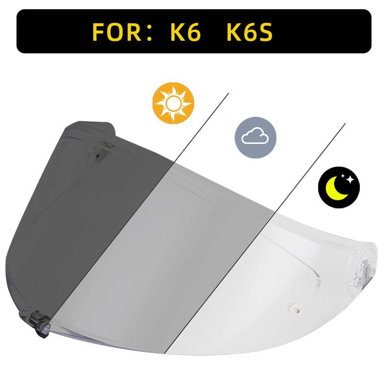 Motorradhelm Farbwechselndes Visier X14+Z7+Z8+RX7X+SM961 Integralhelm Farbwechselndes UV-beständiges Visier