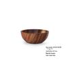 YFJY Acacia Wood Bowl Set - Japanese Style, Moisture-Proof Wooden Bowls and Plates for the Home.
