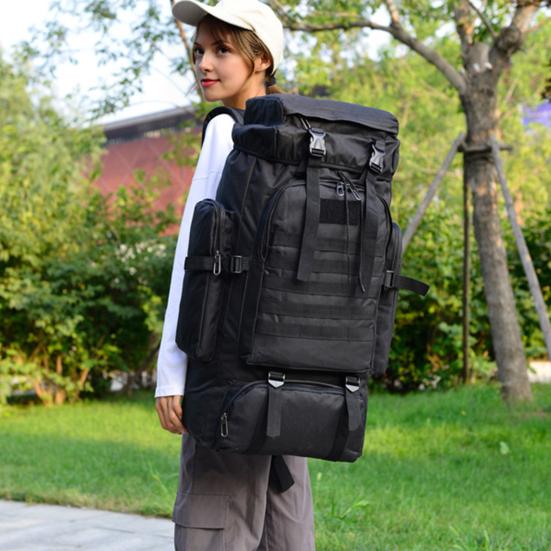 Military Tactical Backpack Men Large Capacity Trekking Backpack Outdoor Waterproof Backpack for Camping Hiking Travel Hunting