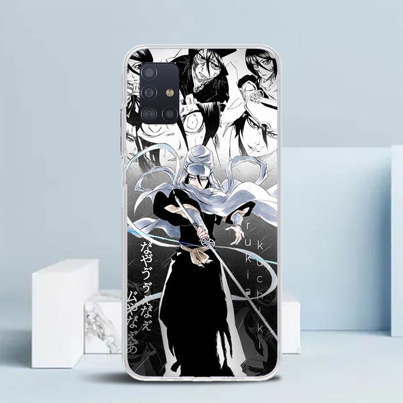 

Bleach Kuchiki Rukia Phone Case For Samsung Galaxy A52 A32 A22 A12 A51 A50S A30S A10S Note 20 Ultra 10 S10 Plus A31 A20 A71 A72 Samsung A52