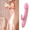 Vibrator Powerful Mode Rabbit Ears Strong Vibration Multi-frequency Retractable Soft Low Noise Flexible Enhance Relationship