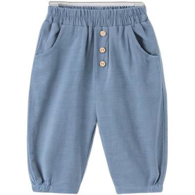 Summer Clothes for Boys Cotton Seven Quarter Pants, New Summer Children's Clothing for Babies