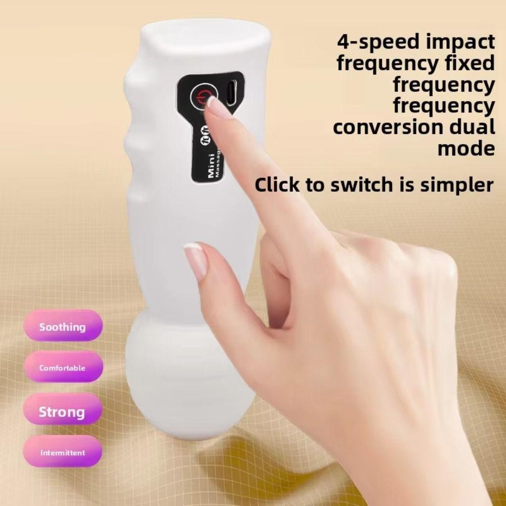 Adjustables Mini Fascia Massager Wear Resistant Handheld Muscle Massage Machine  Fitness Equipment