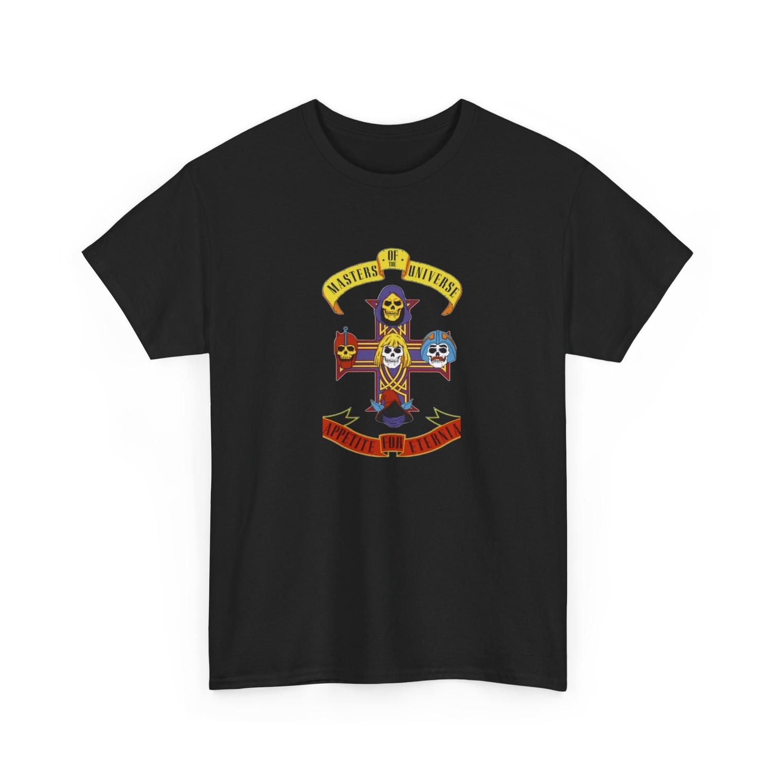 HeMan Shirt Masters Of The Universe Tee Unisex Cotton T-shirt Funny Tee L