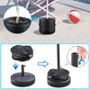 Parasol Base Stand 40L PVC Water-Filled Type Umbrella Base Weight Bag with Handle Tent Fixing Weight Bag Garden Parasol Stand Windproof Foldable Banne
