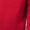 Polo Ralph Lauren Jesień/Zima 21 Sweter męski z prążkowanej wełny z wysokim kołnierzem i długim rękawem Czerwony 710814395-006