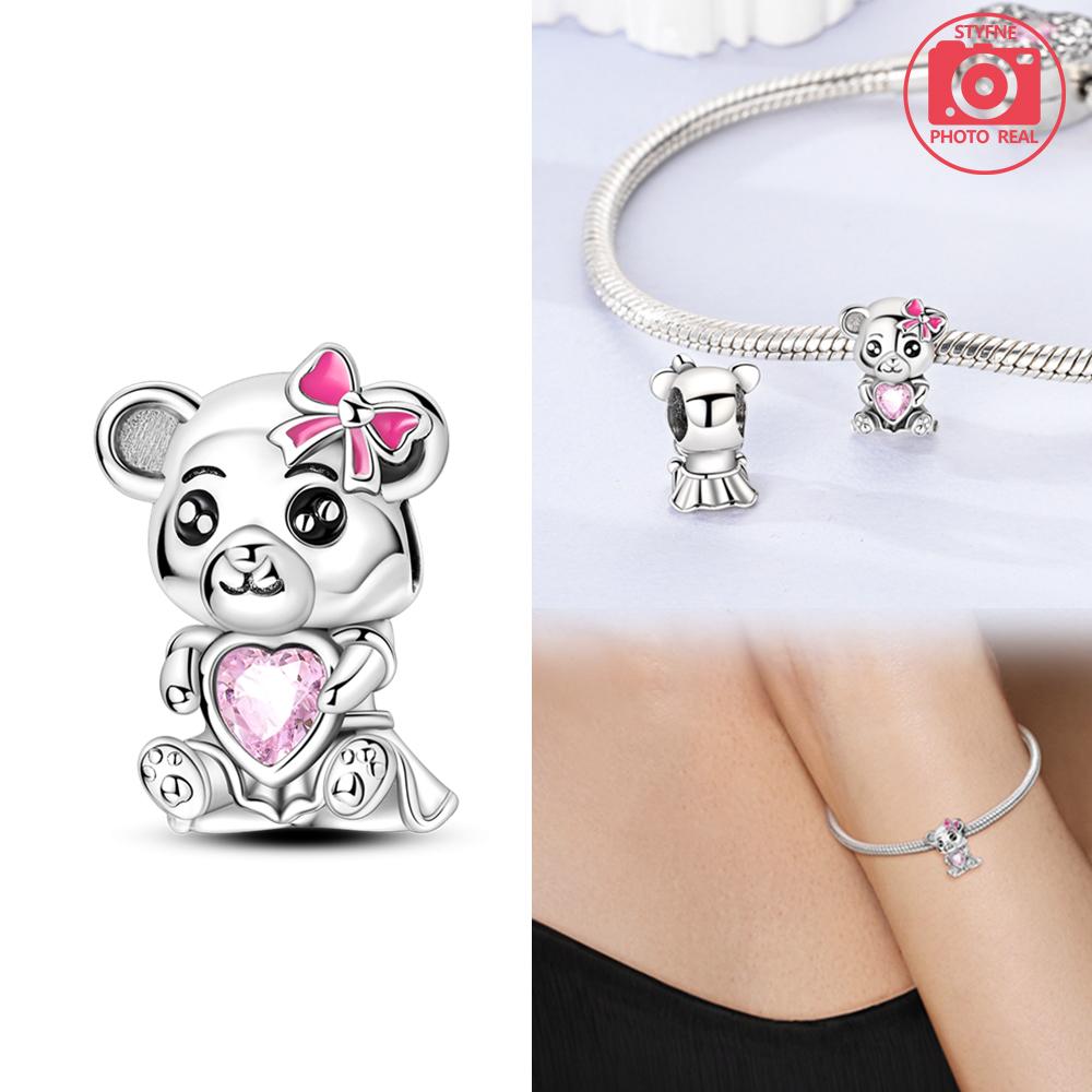 A Squirrel Holds A Heart Bead Copper Colors For Charms Copper Colors Original Bracelet For Jewelry Making