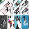 Boston Terrier Hunde Hülle für Samsung Galaxy M54 M14 M34 M33 M13 M23 M53 M15 M55 M31 M51 M20 M30s M32 M52 Case