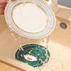 Couvercle de Bonde de Sol Anti-Insectes Bouchon de Vidange Réutilisable Couvercle de Tuyau d'Égout Bouchon de Vidange de Baignoire Douche Anti-Odeur Universel