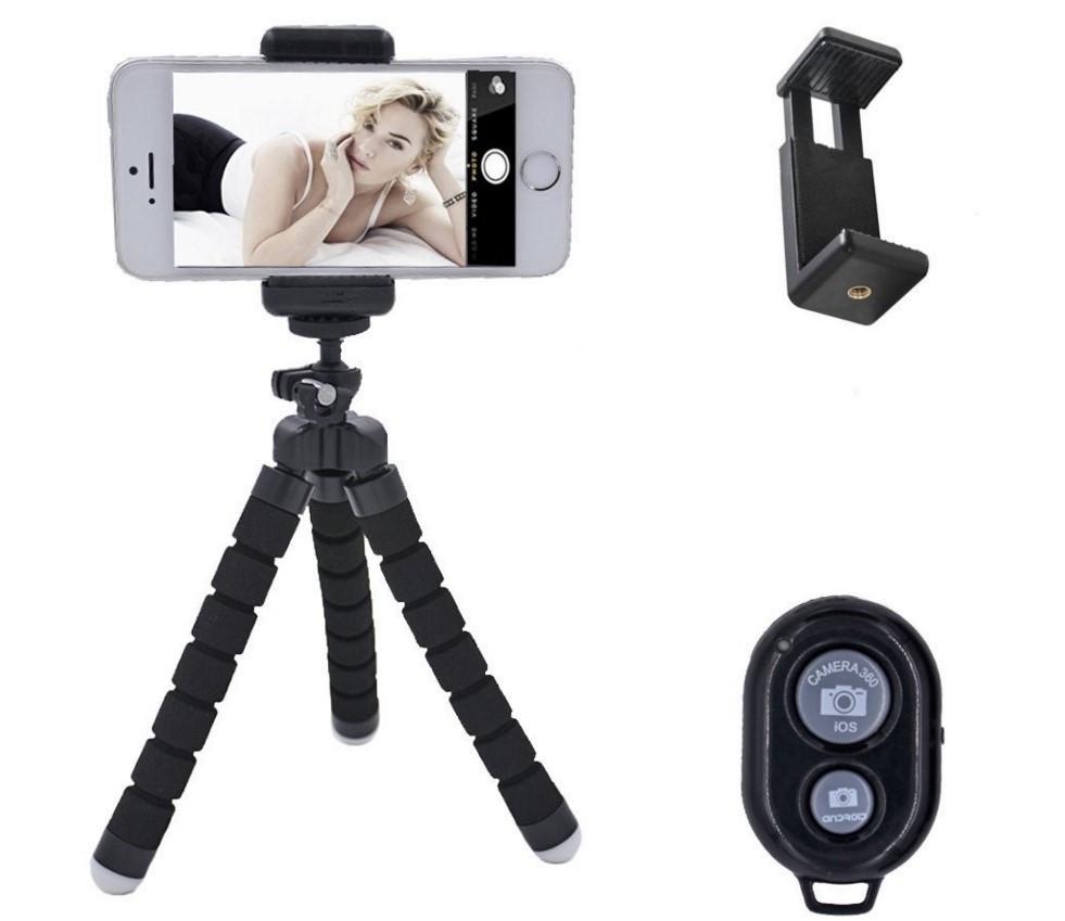 Universal Mobile Phone Tripod: Versatile Octopus Selfie Stick & Live Streaming Stand