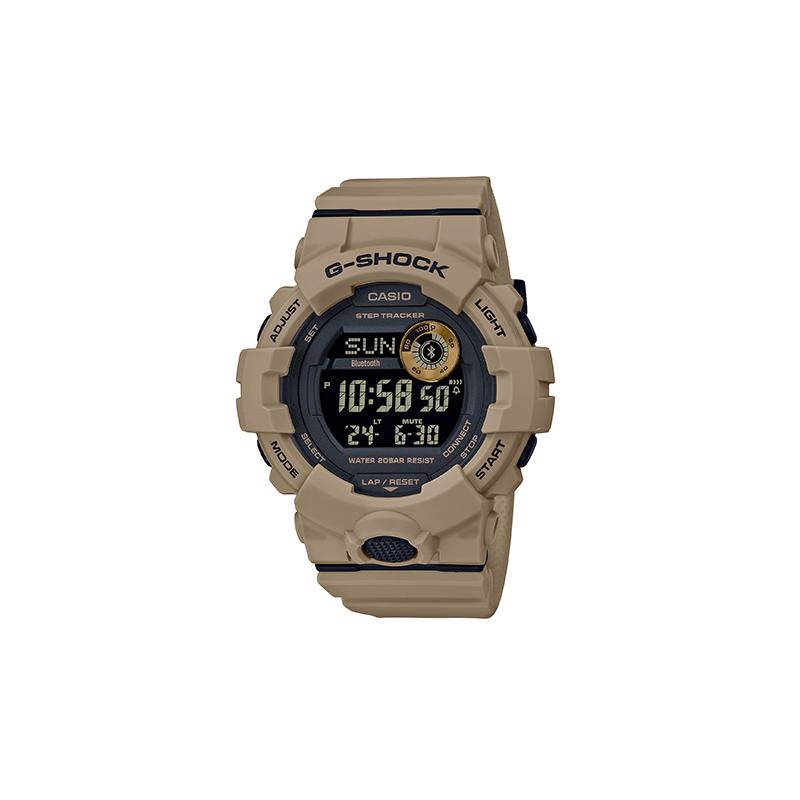 

Casio G-SQUAD Series G-SHOCK Series Fashionable Outdoor Bluetooth Smart LCD Display Sports Waterproof Quartz Movement Japanese and GBD-800UC-5PR чорний
