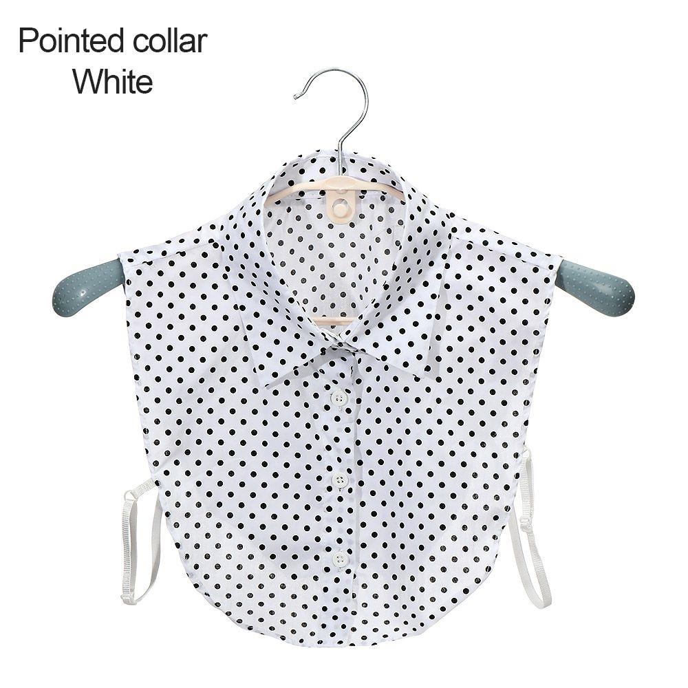 1 Stück Neue Mode Fake Kragen Bluse Vintage Abnehmbares Hemd Falscher Kragen Revers Bluse Top Damen Kleidung Accessoires