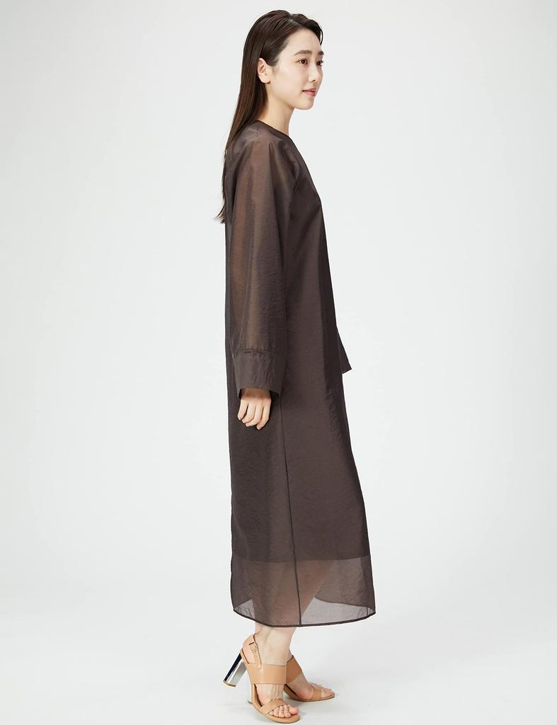 FRAY I.D. Sheer Organza Dress FWFO221063 Women's BRW 0