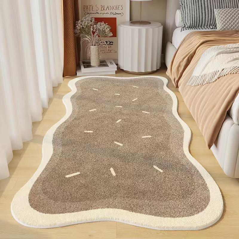 Plush Faux Cashmere Area Rug for Bedroom Living Room Universal Floor Carpet Soft Sofa Cushion and Coffee Table Mat for Home 40x120cm