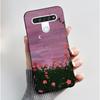 Cute Case For LG Q61 Capa For LG K61 Coque For LG Q70 Fundas Printing Shell Protective Cover Soft Silicone Cartoon Black Casing