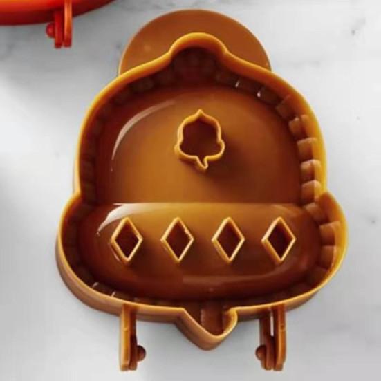 Stampo per Dolci Modello Trasparente Ampia Applicazione Plastica Zucca Mele Nocciola Forma Stampo per Torta Forniture da Cucina