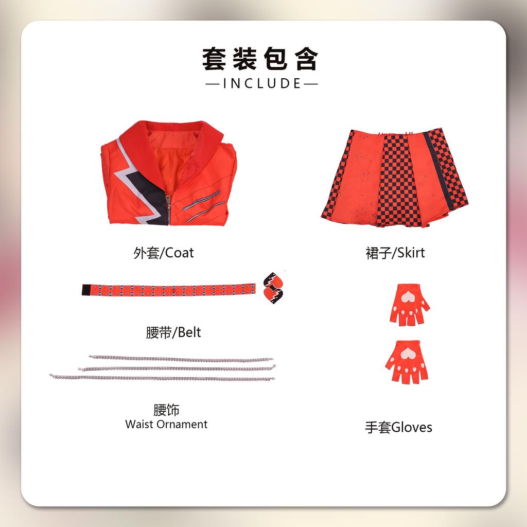Beishui Trading Red Princess Cos Service Movie Starlight Heir Cosplay: Descendants 5 Chloe Cos Service