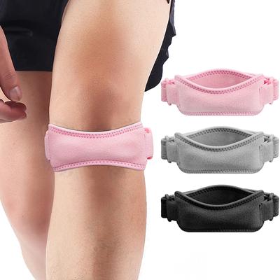 Spor Diz Desteği Koşu Aksesuarları Diz Kapağı Bandı Patella Diz Kayışı Koruyucu Destek Pedi Kemerli Tendon Kayışı Koruyucu Dizlik