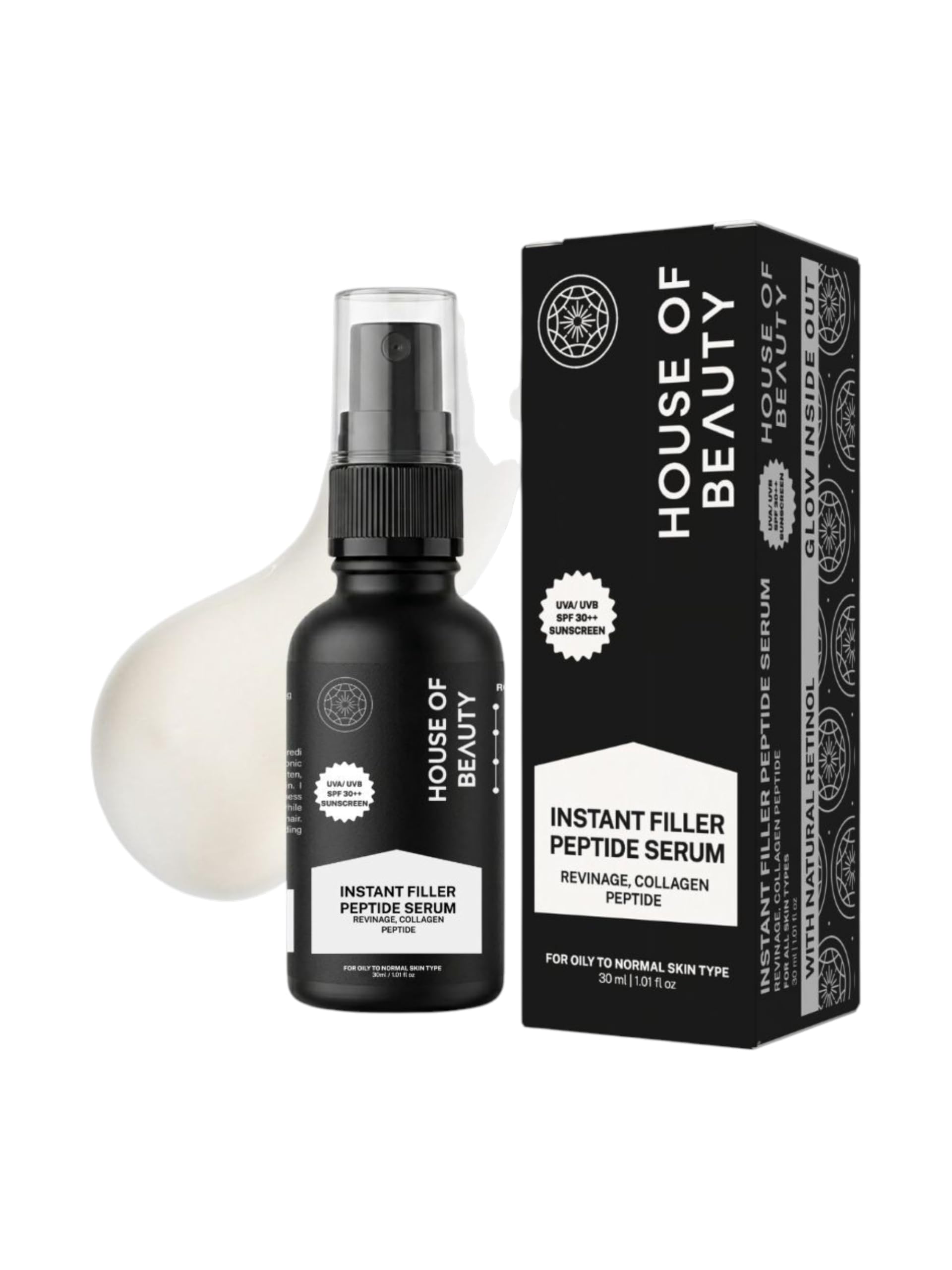 House of Beauty Multivitamin Instant Filler Peptide Serum for all skin(30ml)