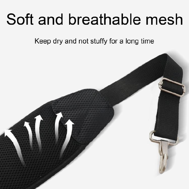 Golfový ramenní popruh s kovovými háčky Nastavitelný polstrovaný ramenní popruh pro golfový bag Příslušenství pro golfový bag