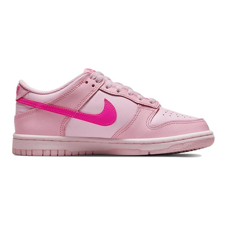 Nike Dunk Low GS Triple Pink Kids Sneakers Medium-Soft-Pink Hyper-Pink Pink-Foam DH9765-600