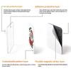 5Sets Diy Transparent Acrylic Magnet Set Square Round Fridge Magnets For Photos Home Decor Kids Crafts