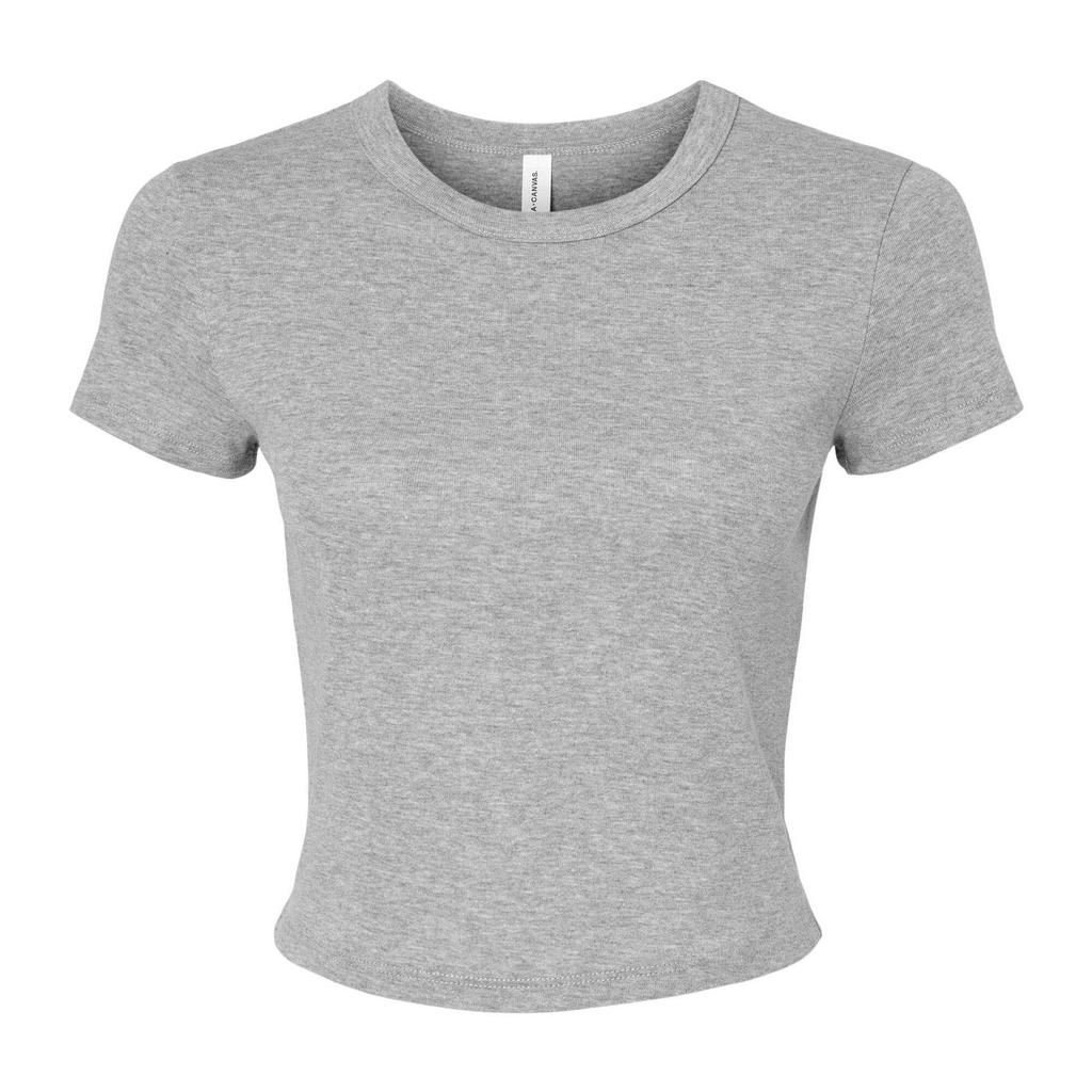 Bella + Canvas Womens/Ladies Baby Micro-Rib T-Shirt