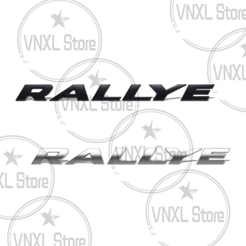 Car-Styling Metal Rallye Emblem Car Trunk Body Stickers For Subaru WRC Impreza Skoda Octavia Citroen C3 C4 Ford Fiesta RS Polo R WG1