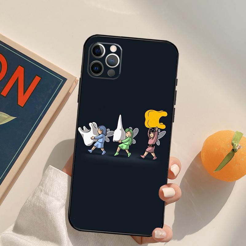 Dentist Tooth Funda Case For iPhone 15 14 16 Pro Max 11 12 13 Pro Max Mini XR 16e 16 15 Plus Phone Cover
