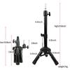 ABIY Canvas Mannequin Head Canvas Block Head Display Training Styling Manikin Head Wig Tripod Stand T Pins Wig