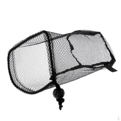 Nylon Mesh Nets Bag Golf Ball Tennis Balls Pouch Storage Holder 18 Pcs