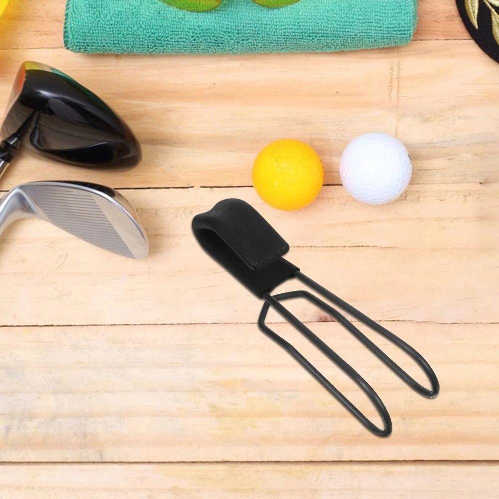3 Balls Golf Ball Rack Aluminum Zinc Zinc Alloy Golf Ball Carrying Self Practical Golf Ball Holder  Backpack