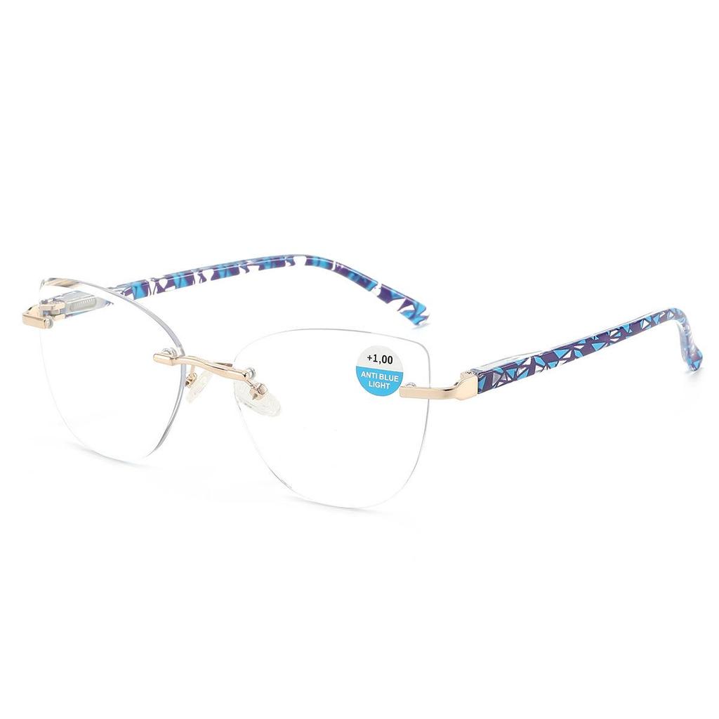 Women's Fashionable Anti-Blue Light Reading Glasses with Versatile Frames