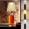 3 Color Wireless Bottle Lamp Touch Dimming Cordless Lampshade Rechargeable Wine Bottle Lights for Bedroom Living Room Kitchen