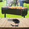 Adjustable Speed BBQ Blower Temperature Resistant Material USB Powered Device 10 Cm X 3.8 Cm Family Gatherings