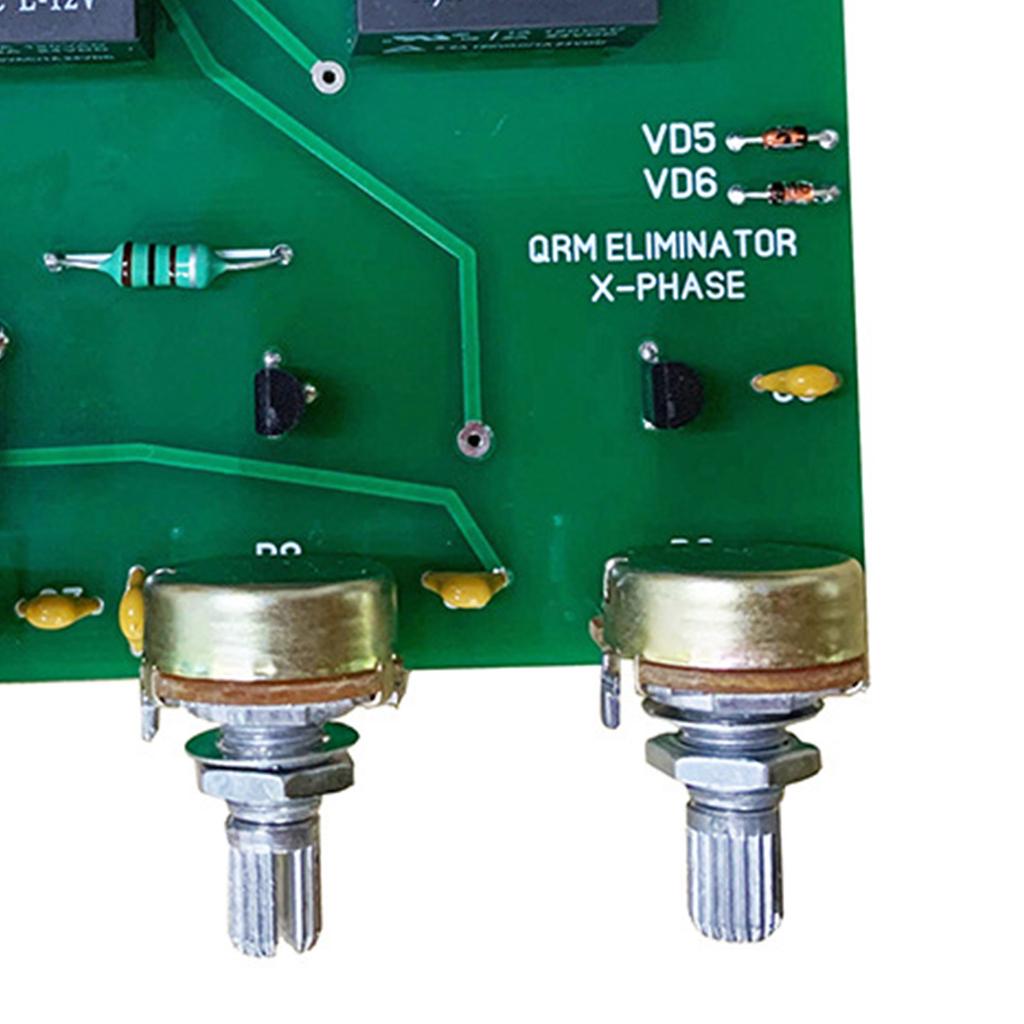 QRM Eliminator X-Phase (1-30 MHz) HF Bands QRM Eliminator 1,5-30M krátkovlnný Canceller s PPT Control