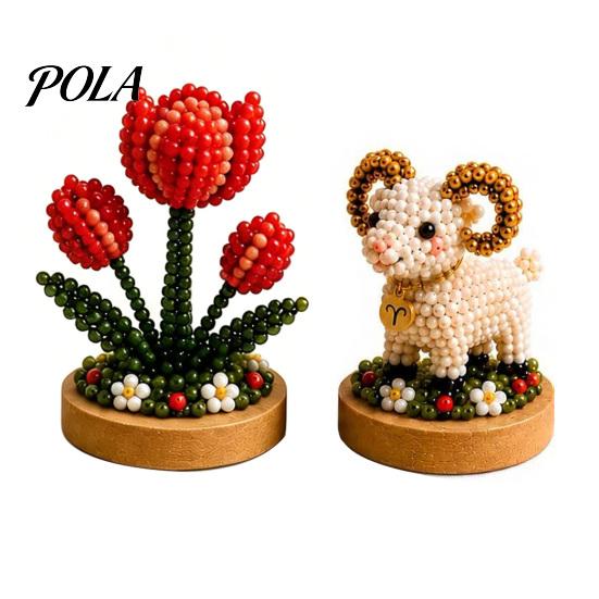 12 Tierkreiszeichen Perlen Bastelset, DIY Perlen Garten Set, 3D Perlen Astrologie Blume Set mit Vorsortierten Perlen Werkzeugen, Perlen Bastelprojekt für Anfänger
