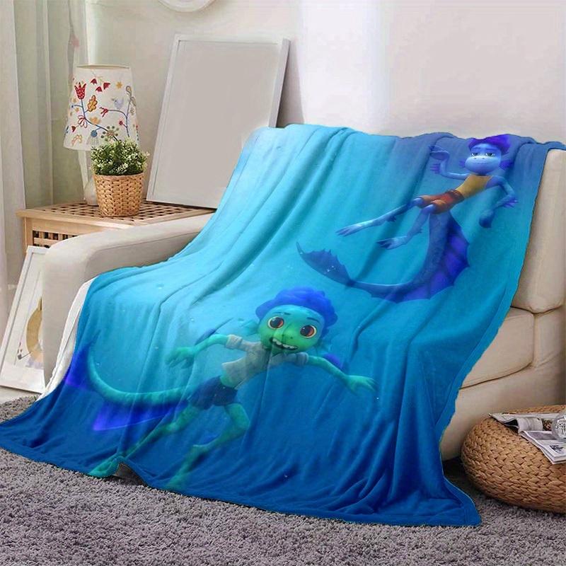 

1pc, Underwater Adventure: Mermaid Friends Home Decor Blanket Perfect for Couch, Bed, Travel, Camping, Car 80x120cm