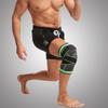 Breathable Sports Compression Knee Pads for Running, Cycling, Basketball with Nylon 3D Wrap