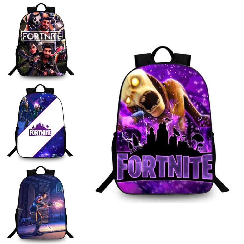 3d Fortnite Game Print Backpack Bookbag School Laptop Travel Bag Boy Girl