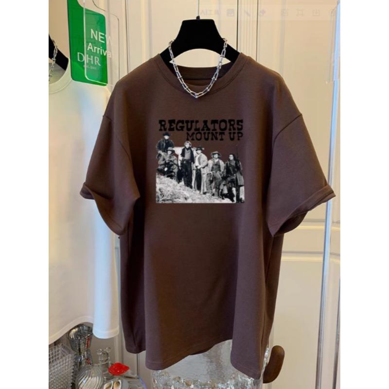 

Mid-length Large-size Short-sleeved T-shirt for Women In Summer New Season Fat Mm Loose Body Top XXXL