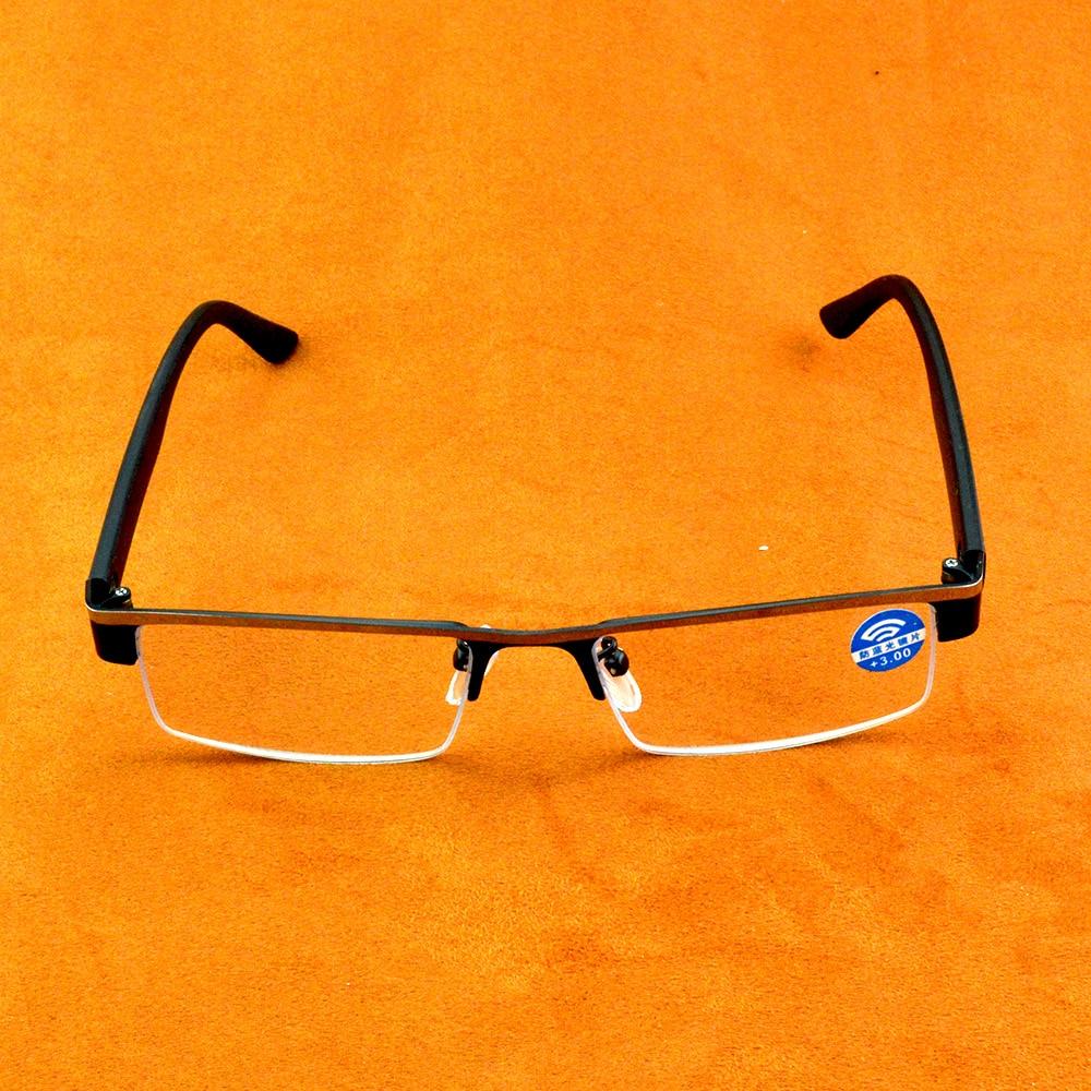 Echte Luxus-Lesebrille aus Titanlegierung +1 +1,5 +2 +2,5 +3 +3,5 +4