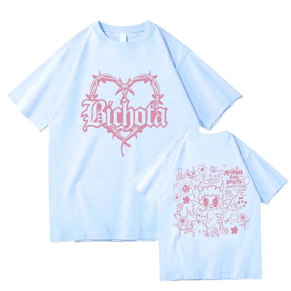 Camicie grafiche da uomo Y2k Estetica Streetwear T Shirt Manica corta Oversize Top Emo Gothic Tees Cottagecore Colthing, bianco, XL